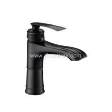 Brass Basin Faucet With Black Paint